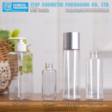 claro de 60ml 120ml 150ml 240ml estilo diferente buena calidad moda sola capa plástico PET botellas por mayor